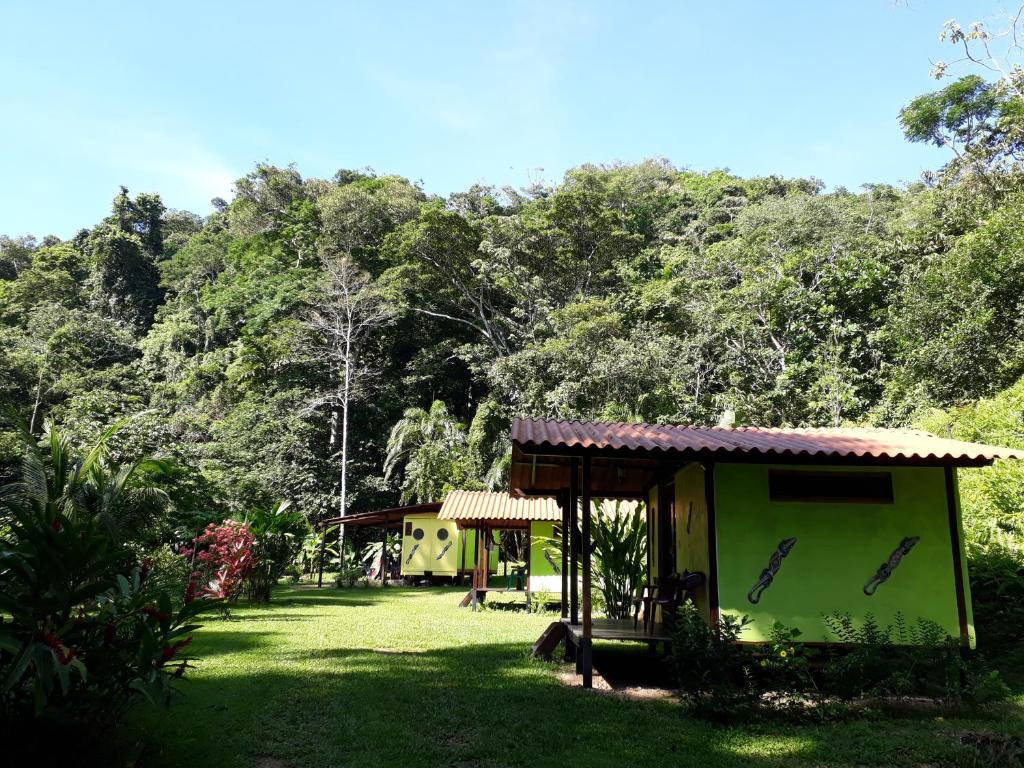Zahrada ubytování Casita Rio Indio