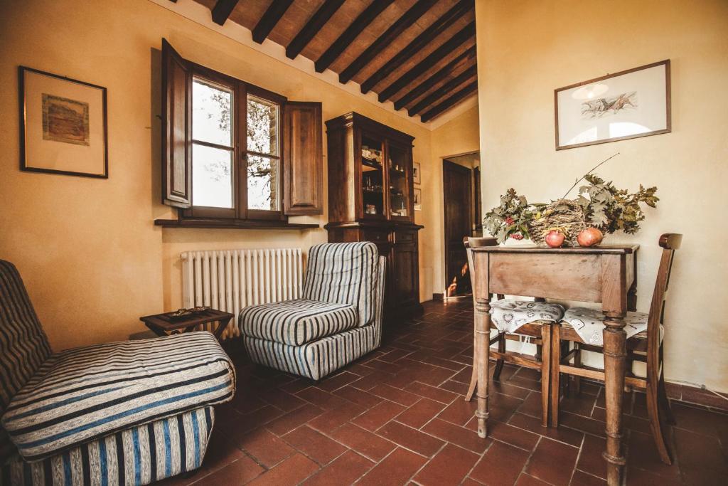 Posezení v ubytování Agriturismo Zampugna