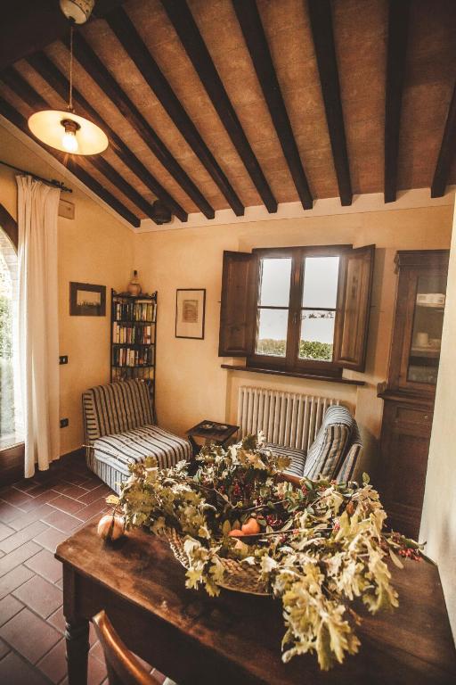 Posezení v ubytování Agriturismo Zampugna