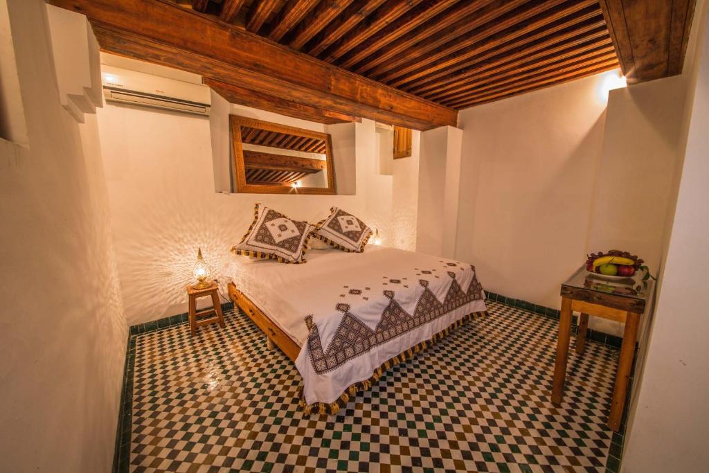 Riad Gzira Fez - Tweepersoonskamer Met Eigen Badkamer