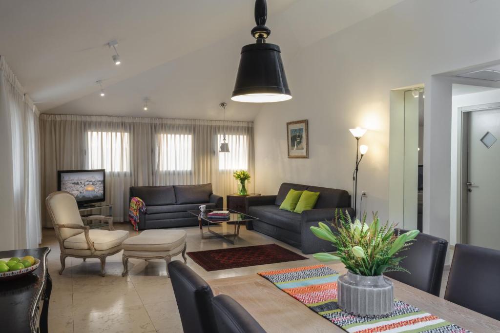 Posezení v ubytování Rafael Residence Boutique