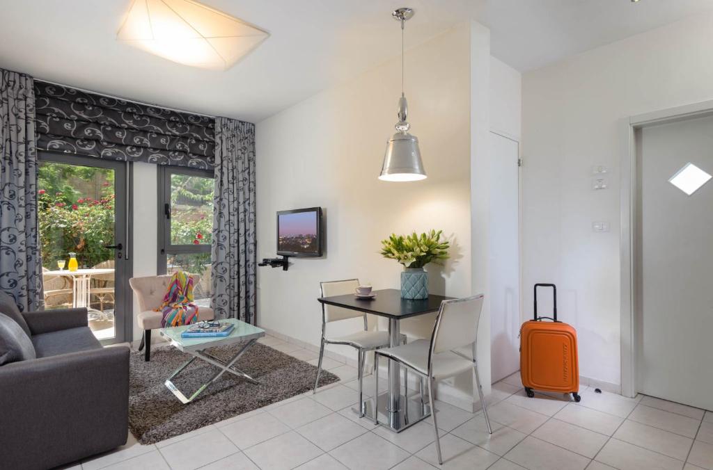 Posezení v ubytování Rafael Residence Boutique