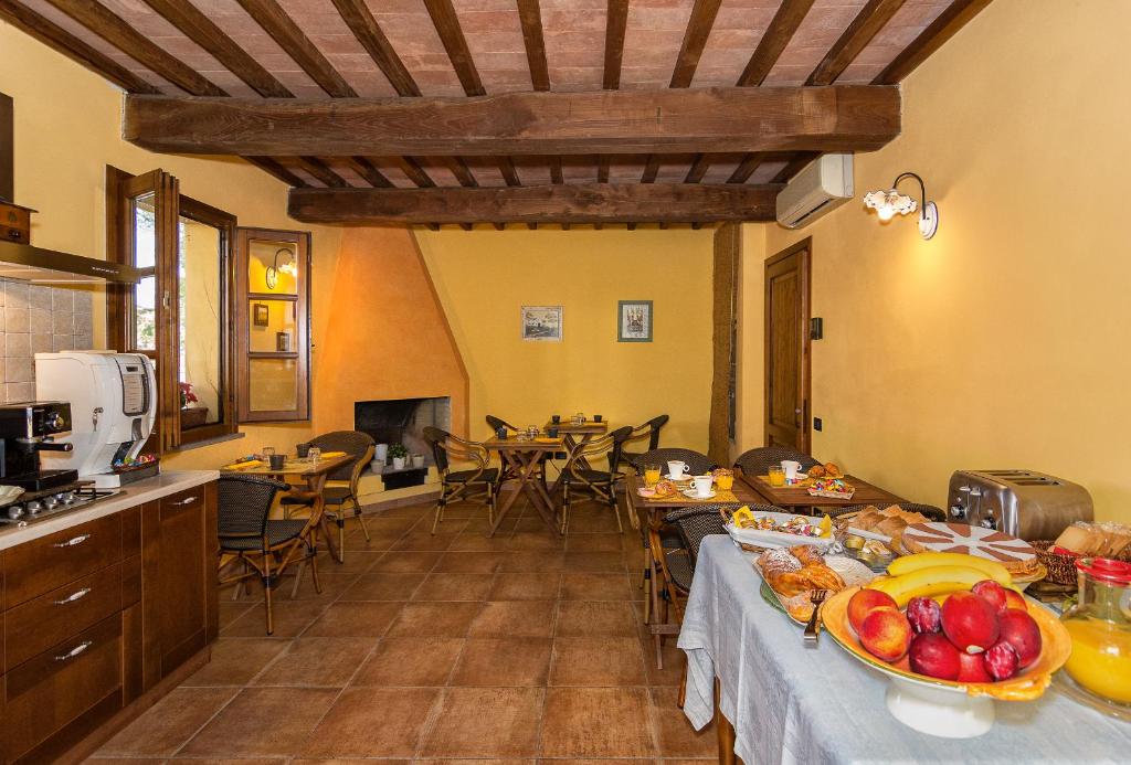 Jídlo v bed and breakfast nebo okolí