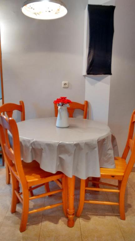 TV a/nebo společenská místnost v ubytování Apartamento Heriz Pasealekua
