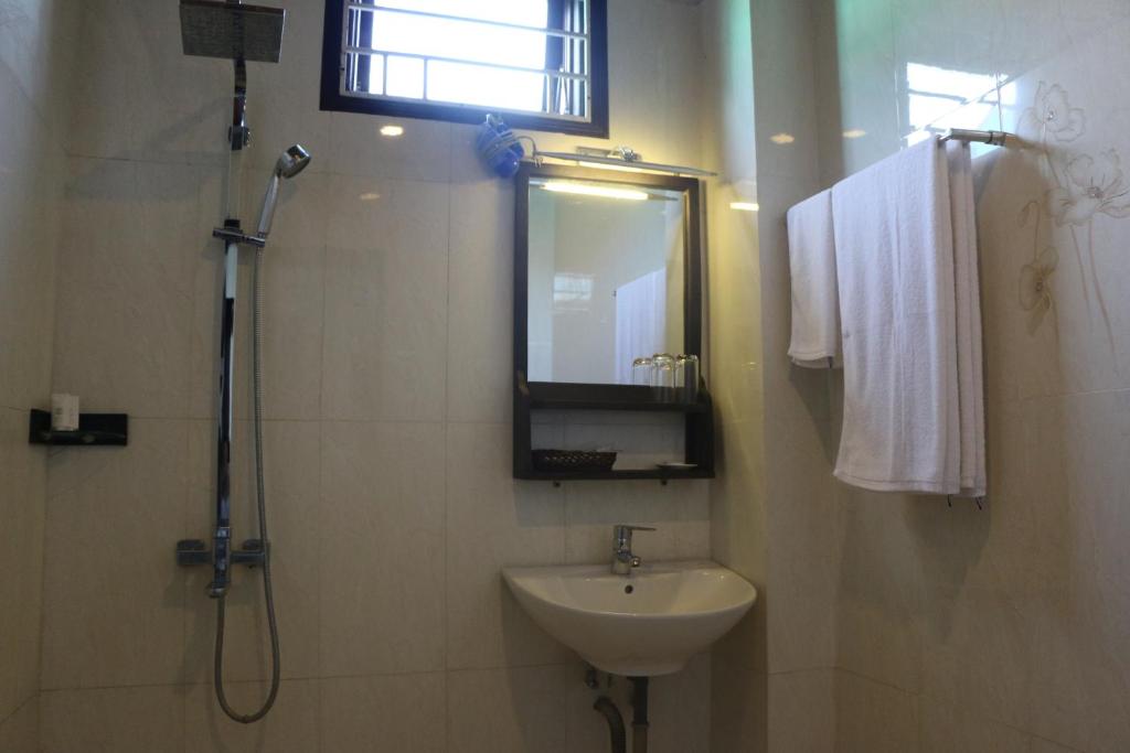Koupelna v ubytování Green CoCo HomeStay