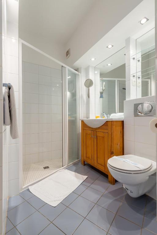 Kúpeľňa v ubytovaní P&O Apartments Old Town