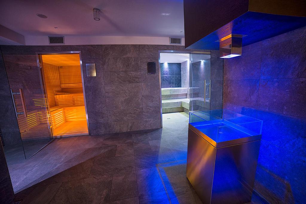 Koupelna v ubytování Chalet Marcora