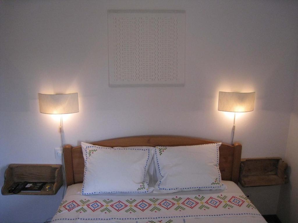 Posteľ alebo postele v izbe v ubytovaní Casa Rural Hosteria Cantarranas