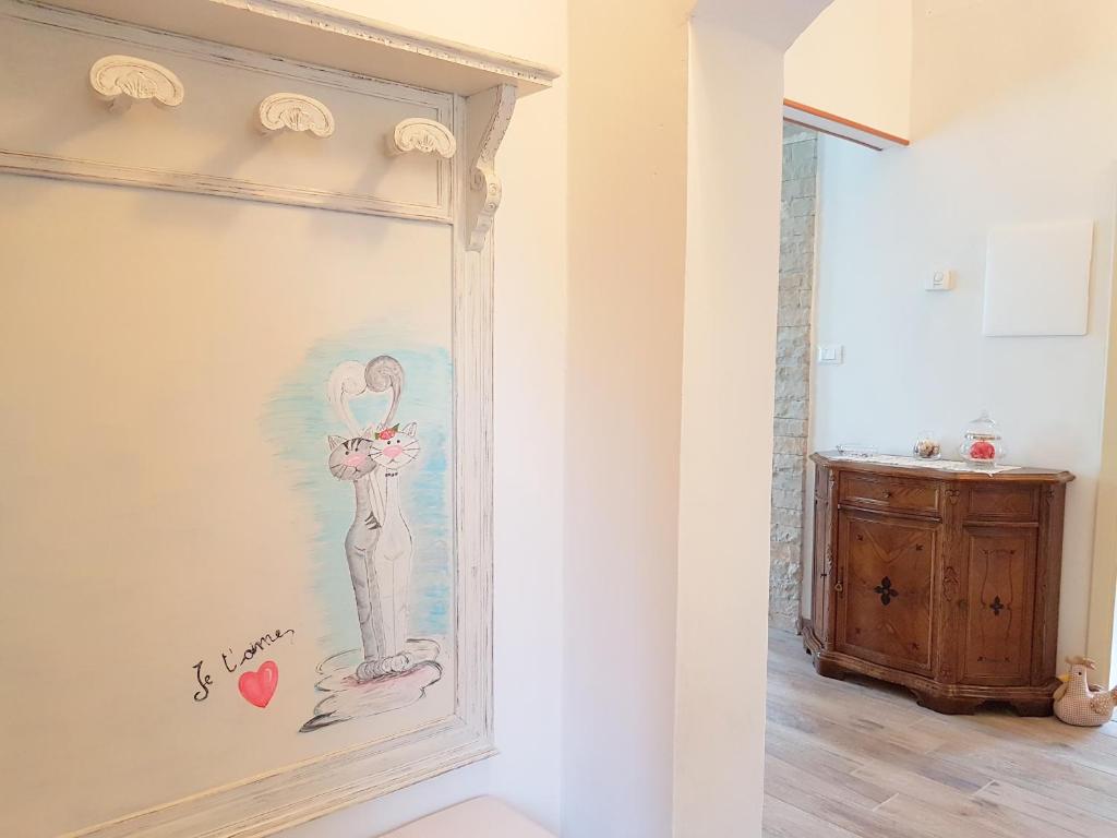 A bathroom at A Casa Di Clementina