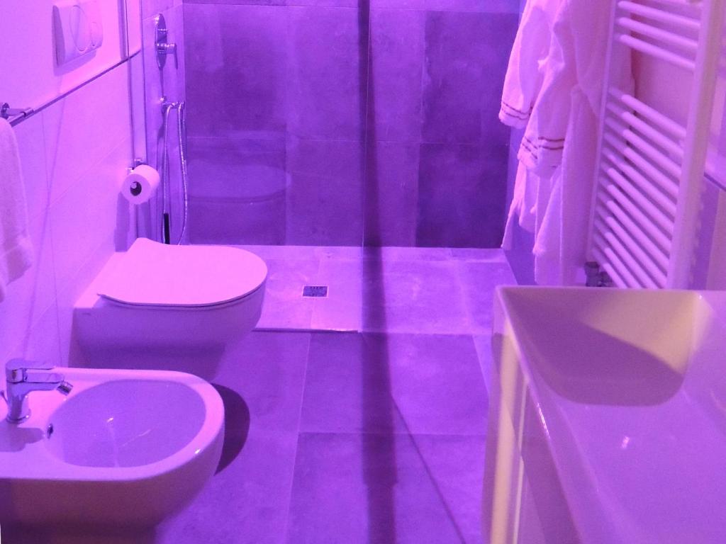 Koupelna v ubytování Le Luminarie B&B