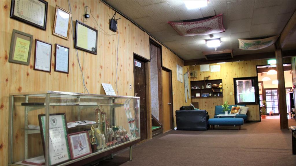 Posezení v ubytování Lodge Oakland