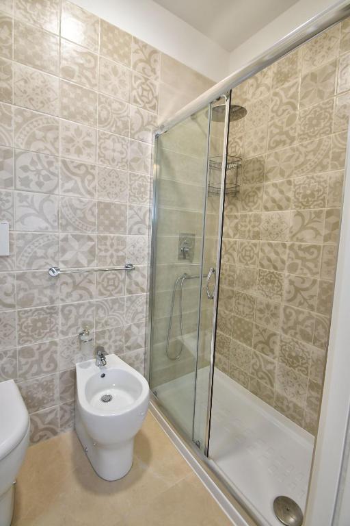 Koupelna v ubytování B&b Lungomare Otranto