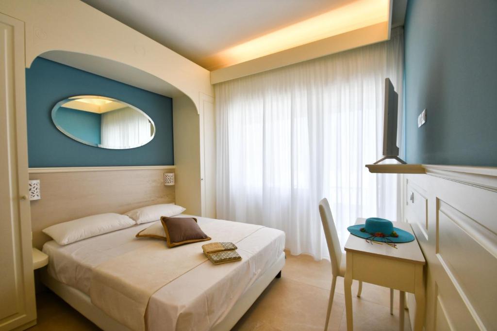 Postel nebo postele na pokoji v ubytování B&b Lungomare Otranto
