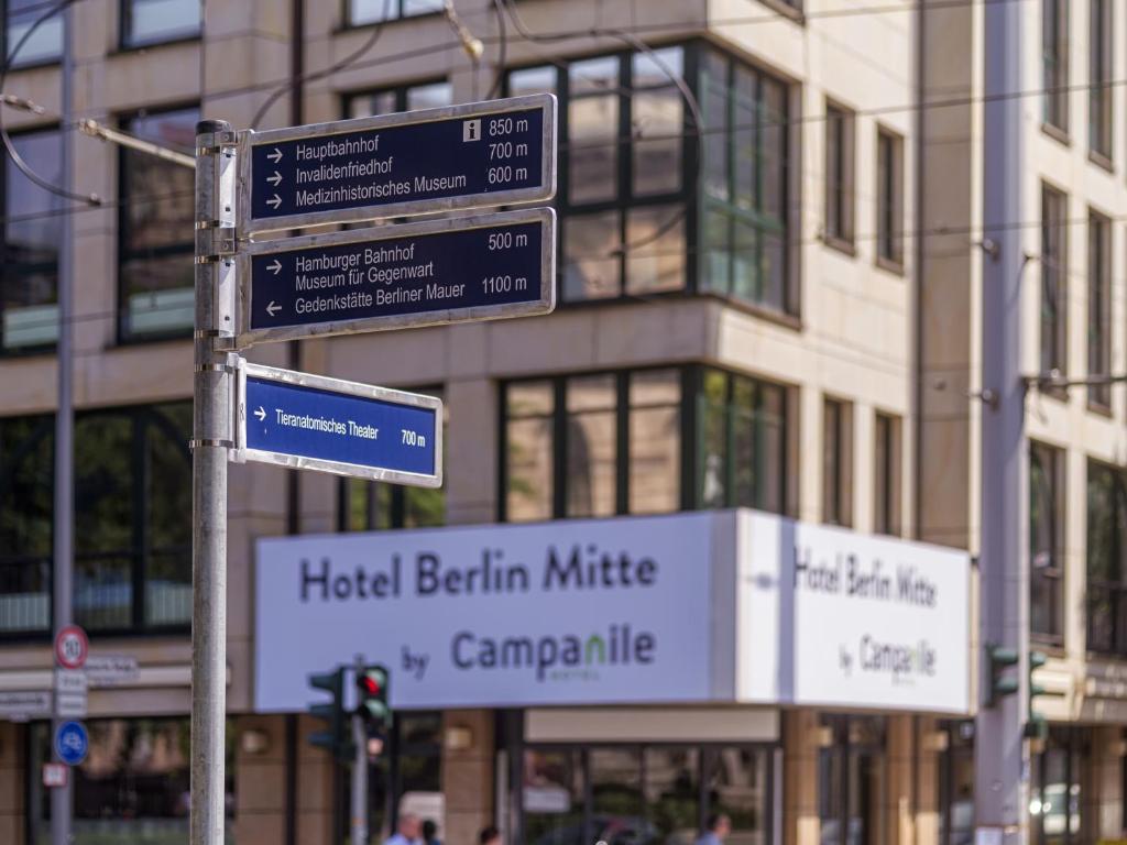 Certifikát, hodnocení, plakát nebo jiný dokument vystavený v ubytování Hotel Berlin Mitte by Campanile