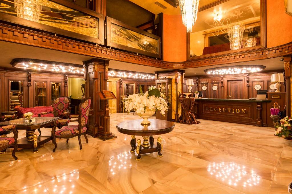 Posezení v ubytování Spa Hotel Rich