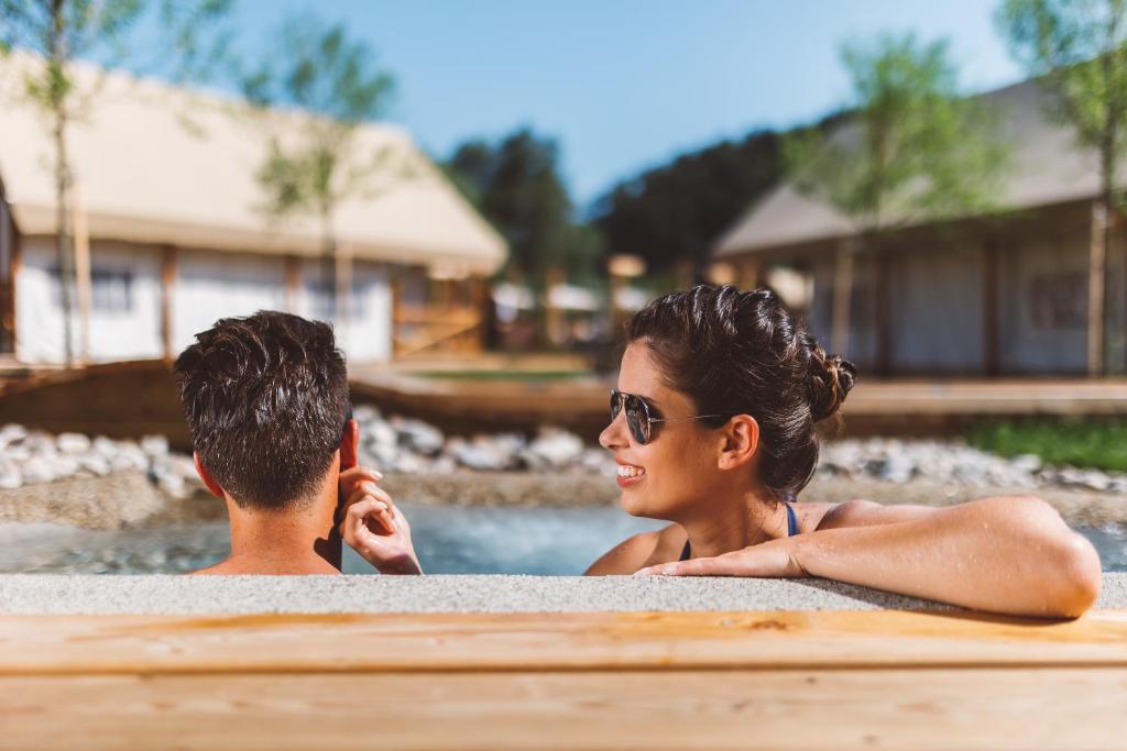 Hosté ubytování Glamping Olimia Adria village