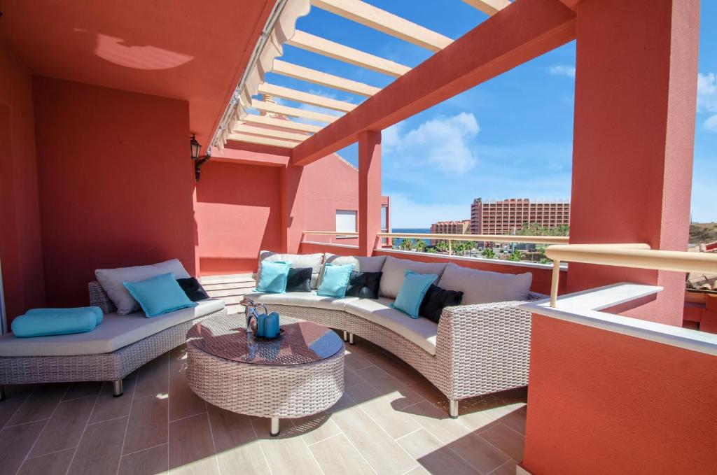 Balkón alebo terasa v ubytovaní Gorgeous 170 sq.m. penthouse with sea view terraces