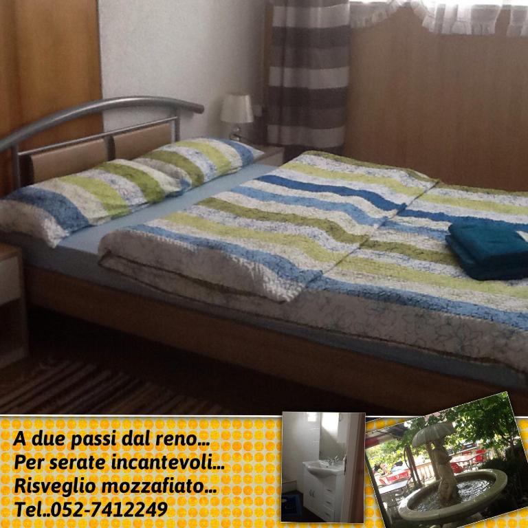 Postel nebo postele na pokoji v ubytování Guest house Pizzeria Pazza da Gianni
