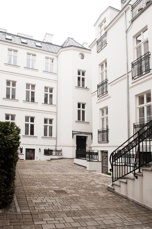Budova, v ktorej sa apartmán nachádza