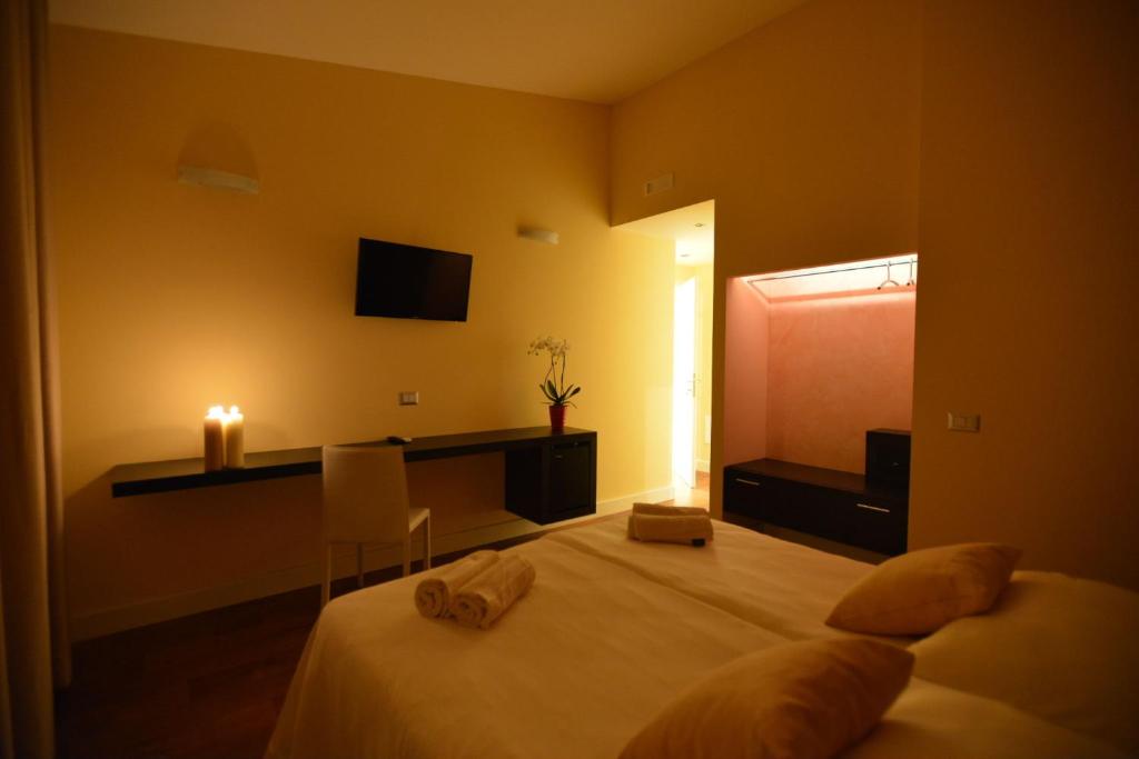 Postel nebo postele na pokoji v ubytování B&B Portacastello