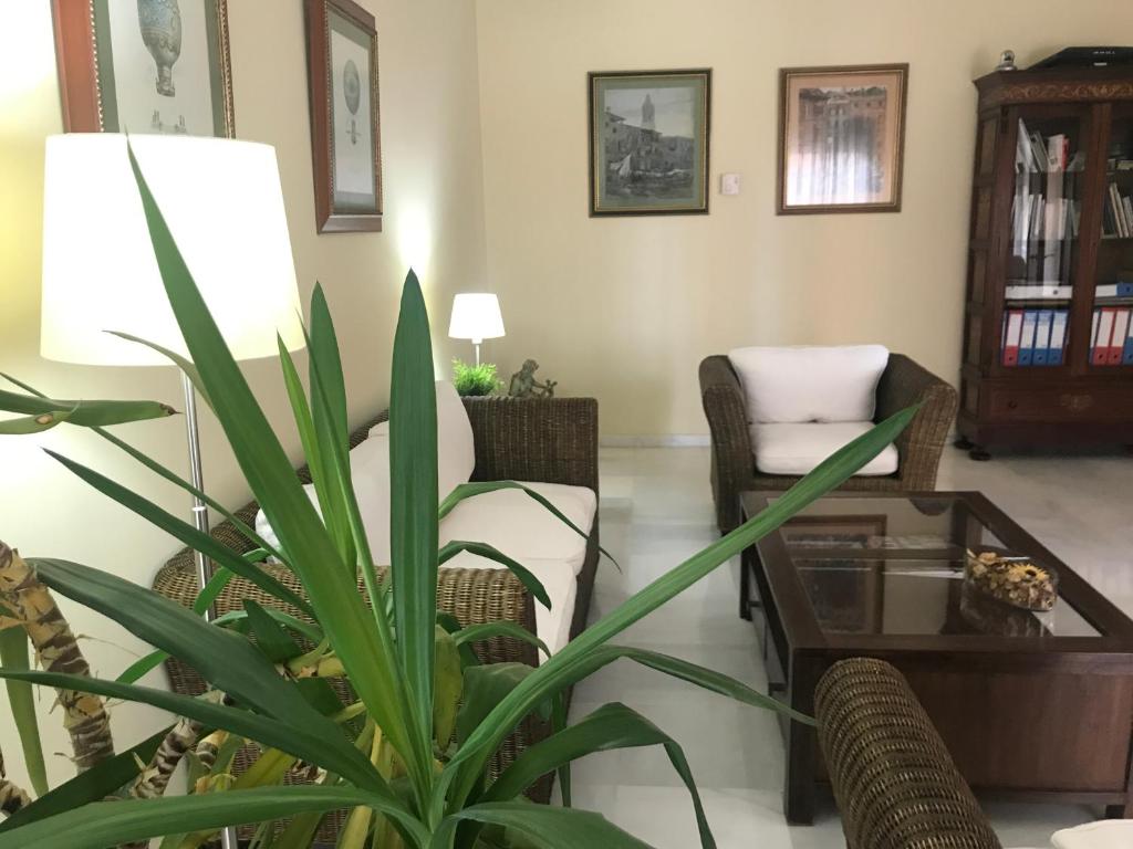 Posezení v ubytování Hotel Lince