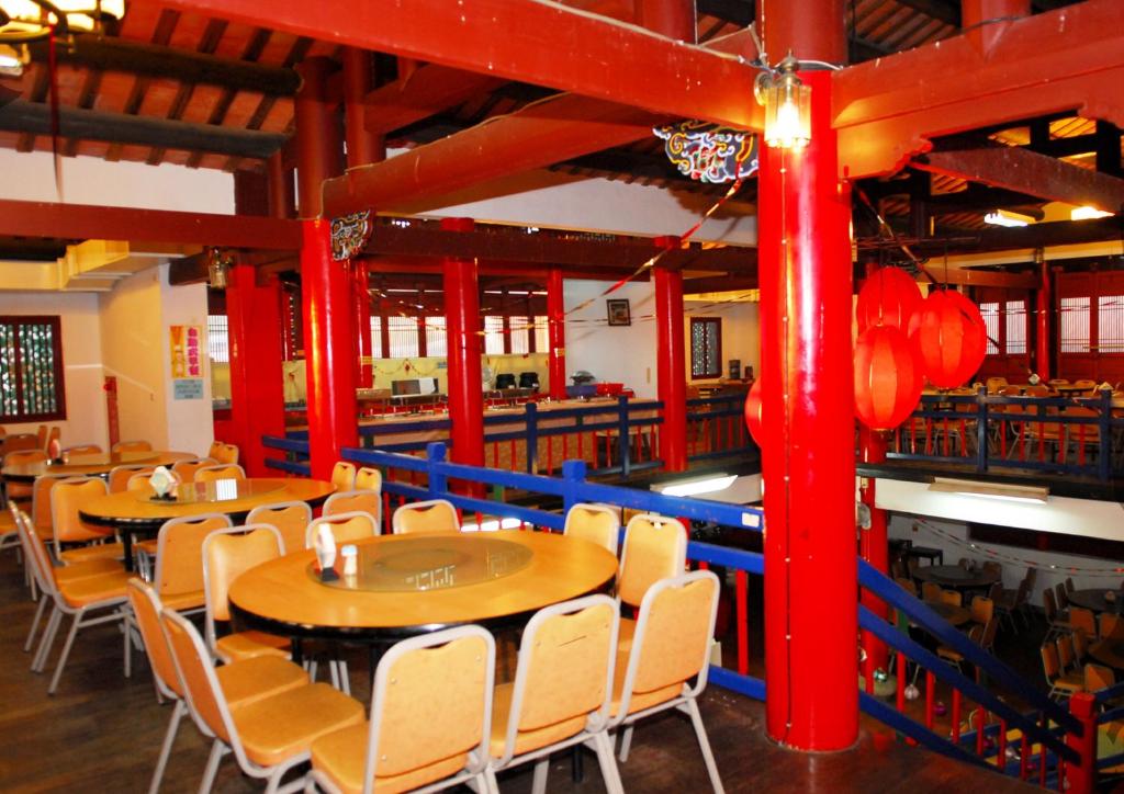 Restaurace v ubytování Kenting Youth Activity Center