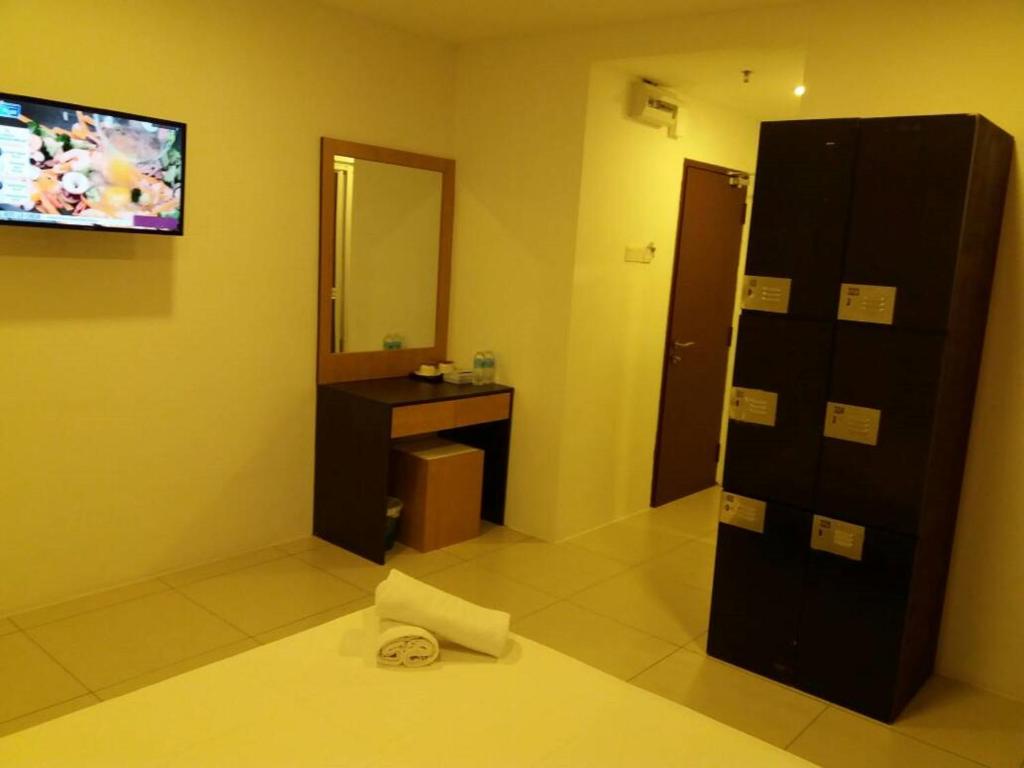 TV a/nebo společenská místnost v ubytování T-Hotel Ipoh