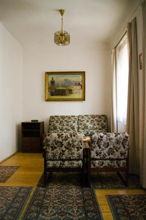 Posezení v ubytování Pension Dientzenhofer