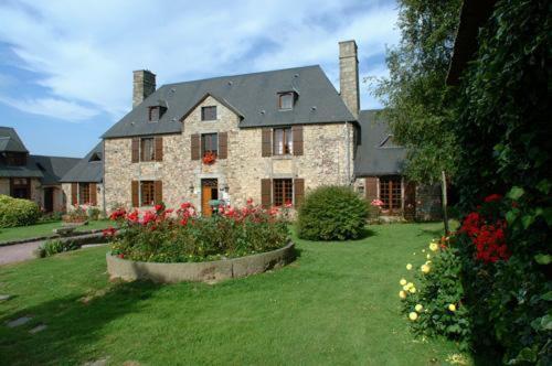 Zahrada ubytování Logis Hôtel Restaurant Manoir De L'Acherie