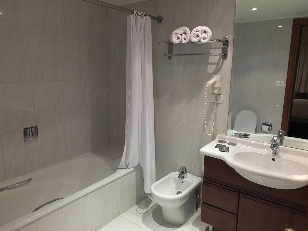 Koupelna v ubytování Plaza Hotel Beirut