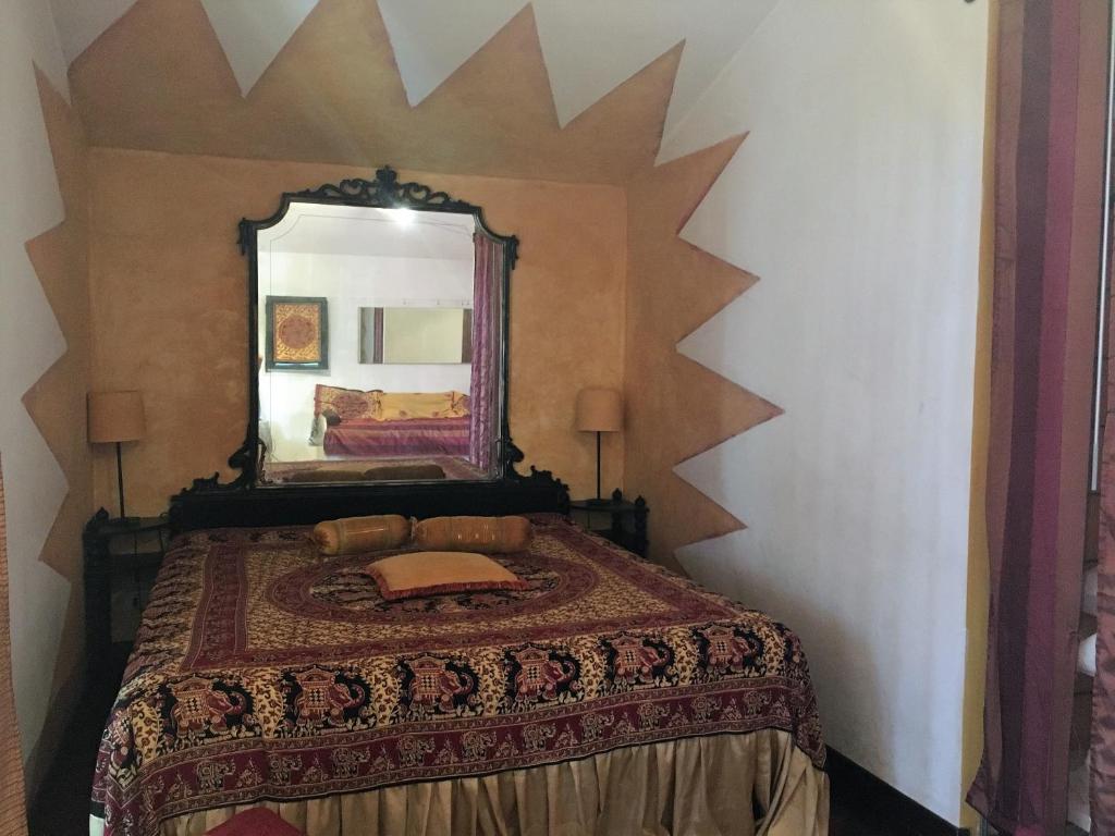 Posteľ alebo postele v izbe v ubytovaní B&B La Colombera