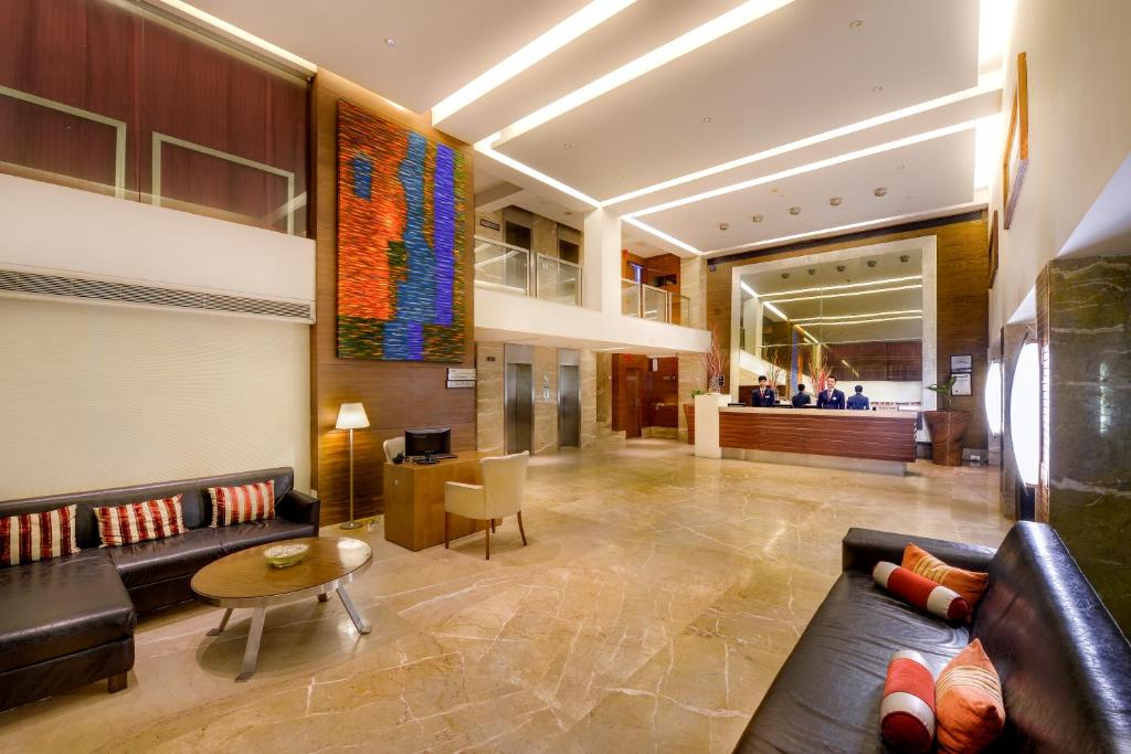 Posezení v ubytování Pride Hotel, Chennai