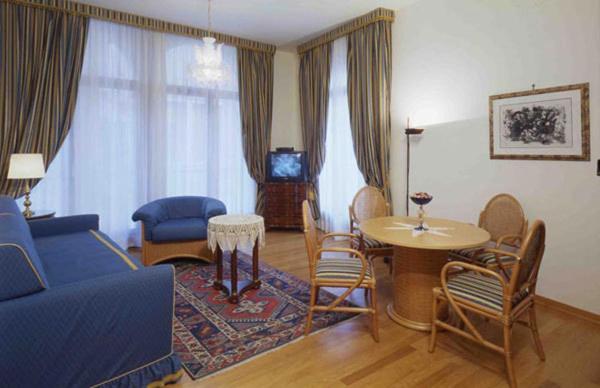 Posezení v ubytování San Marco Palace