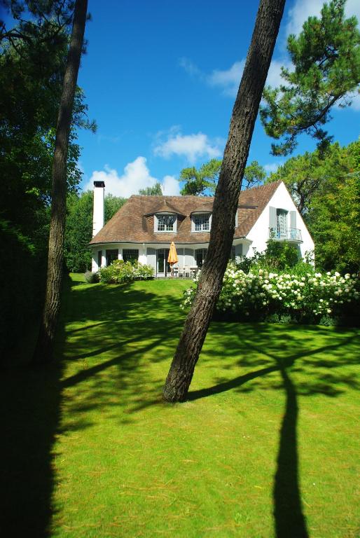 Zahrada ubytování So Touquet