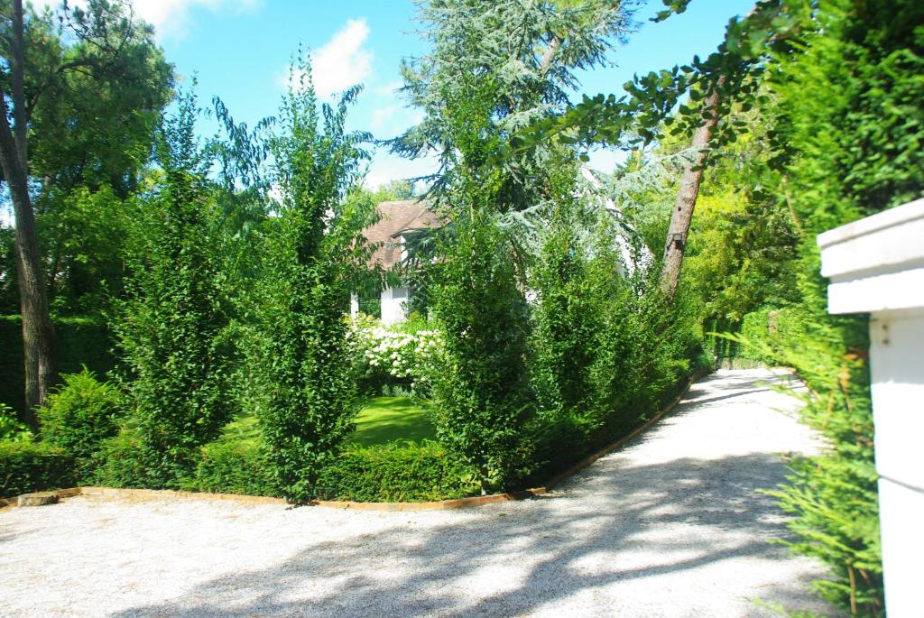 Zahrada ubytování So Touquet