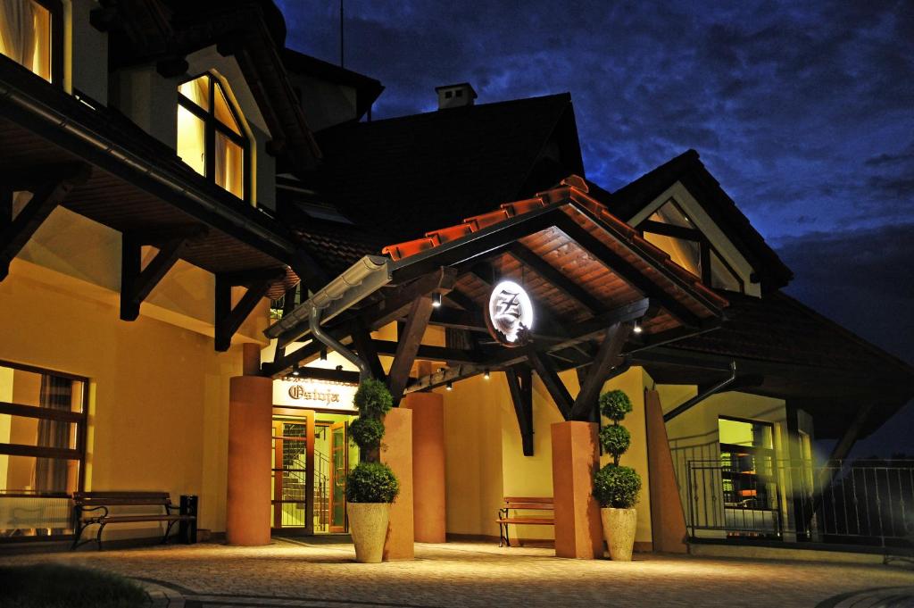 Budova, kde se aparthotel nachází