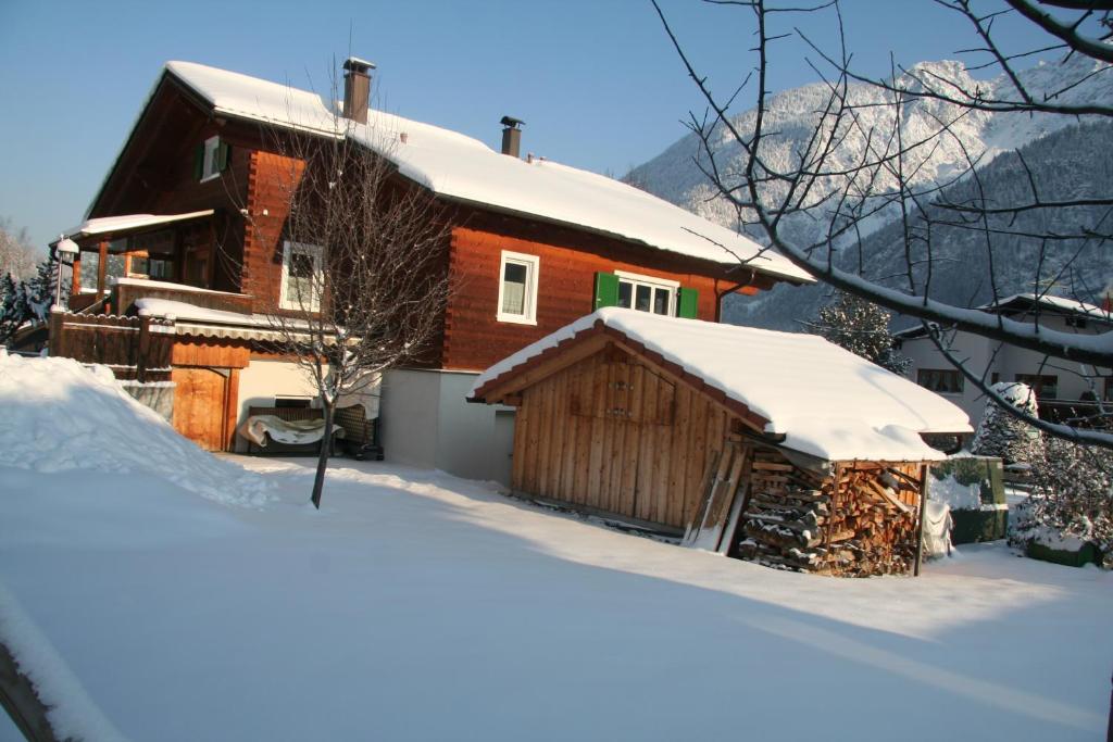 Chalet Montafon v zimě