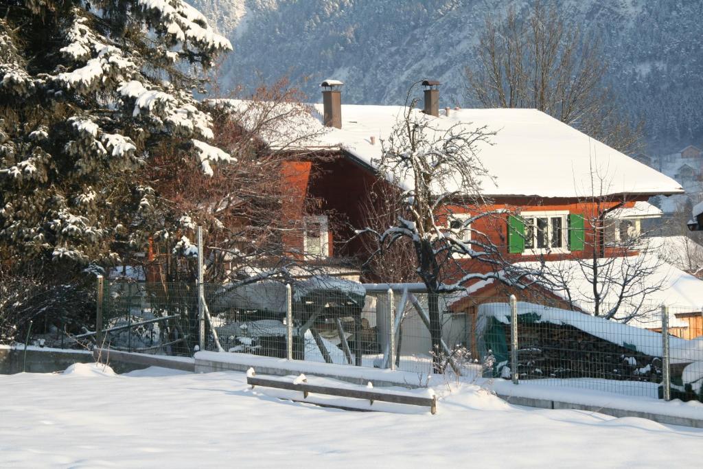 Chalet Montafon v zimě