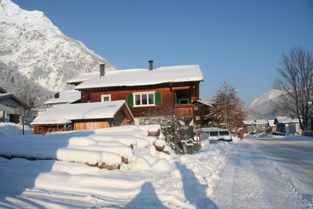 Chalet Montafon v zimě