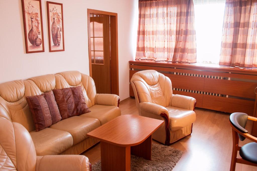 Posezení v ubytování Hotel Druzba