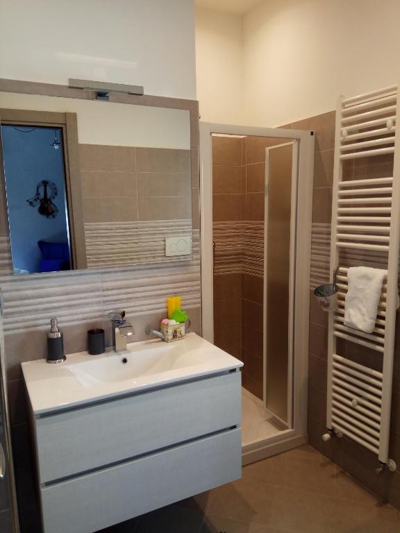 Koupelna v ubytování B&B SanRock