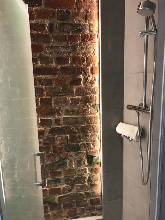 Koupelna v ubytování Hotel Lindenhof