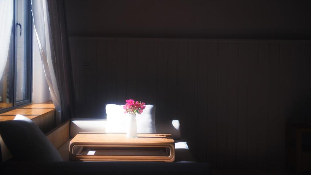 Posezení v ubytování Zen Box House