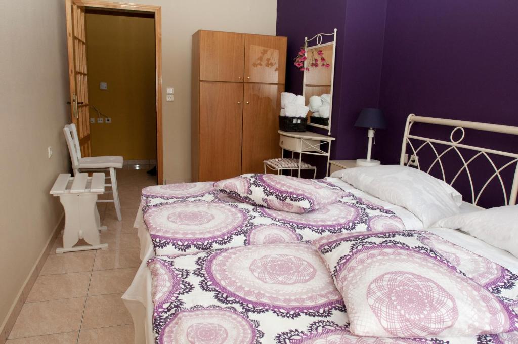 Postel nebo postele na pokoji v ubytování Oresivio