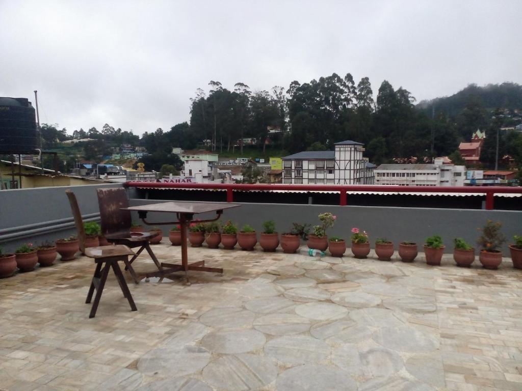 Balkón nebo terasa v ubytování Hotel Preethi Palace