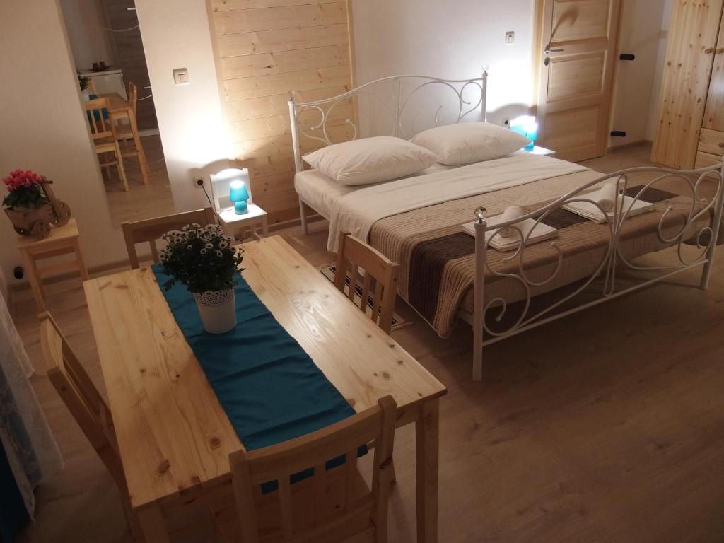 Posteľ alebo postele v izbe v ubytovaní Guesthouse Casetta Verde