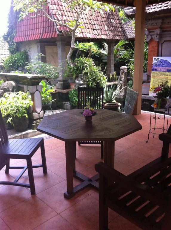 Zahrada ubytování Pondok Bali