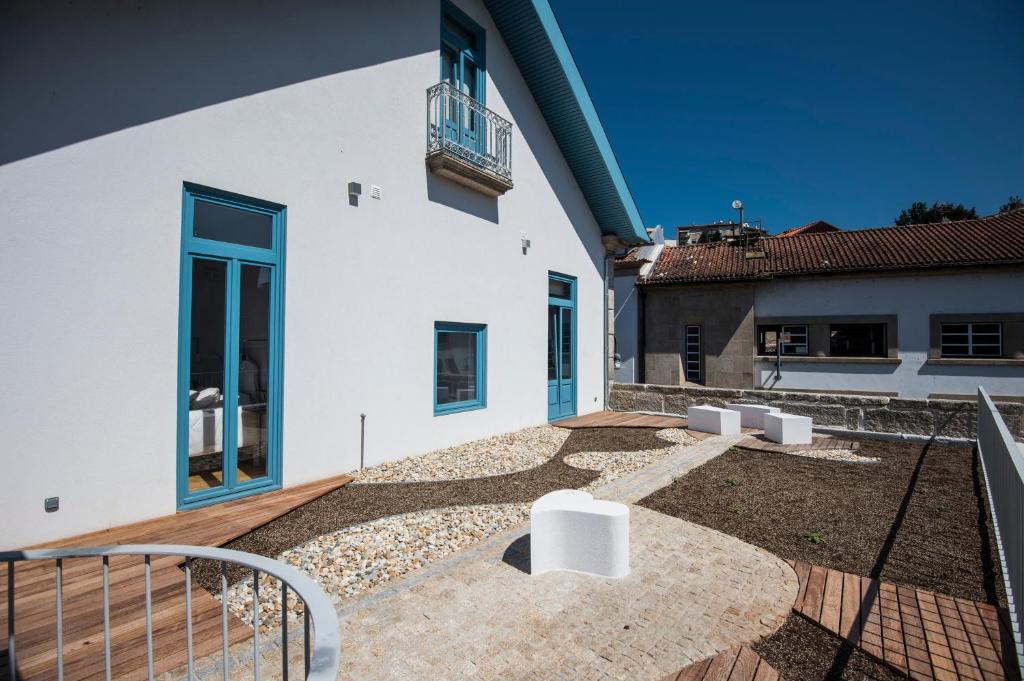 Budova, kde se hostel nachází