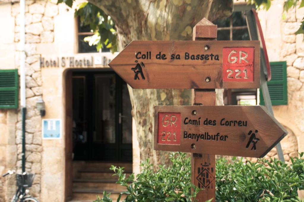 Certifikát, hodnocení, plakát nebo jiný dokument vystavený v ubytování S´Hostal d´Esporles