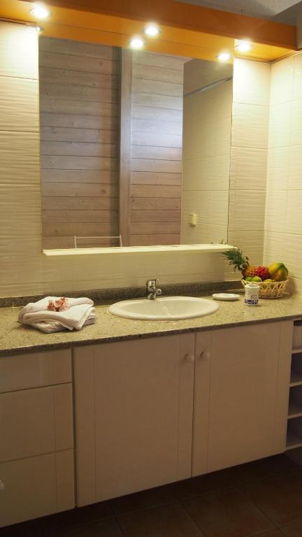 Koupelna v ubytování Habitation Cantamerle